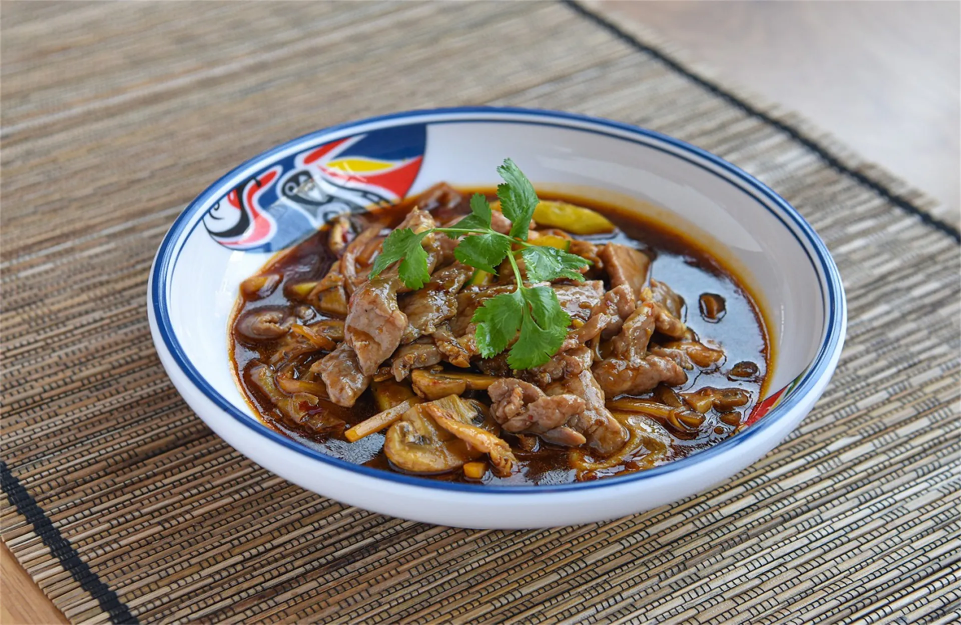 Beef Mushroom at China King, Chinese Restaurant in Baldwin